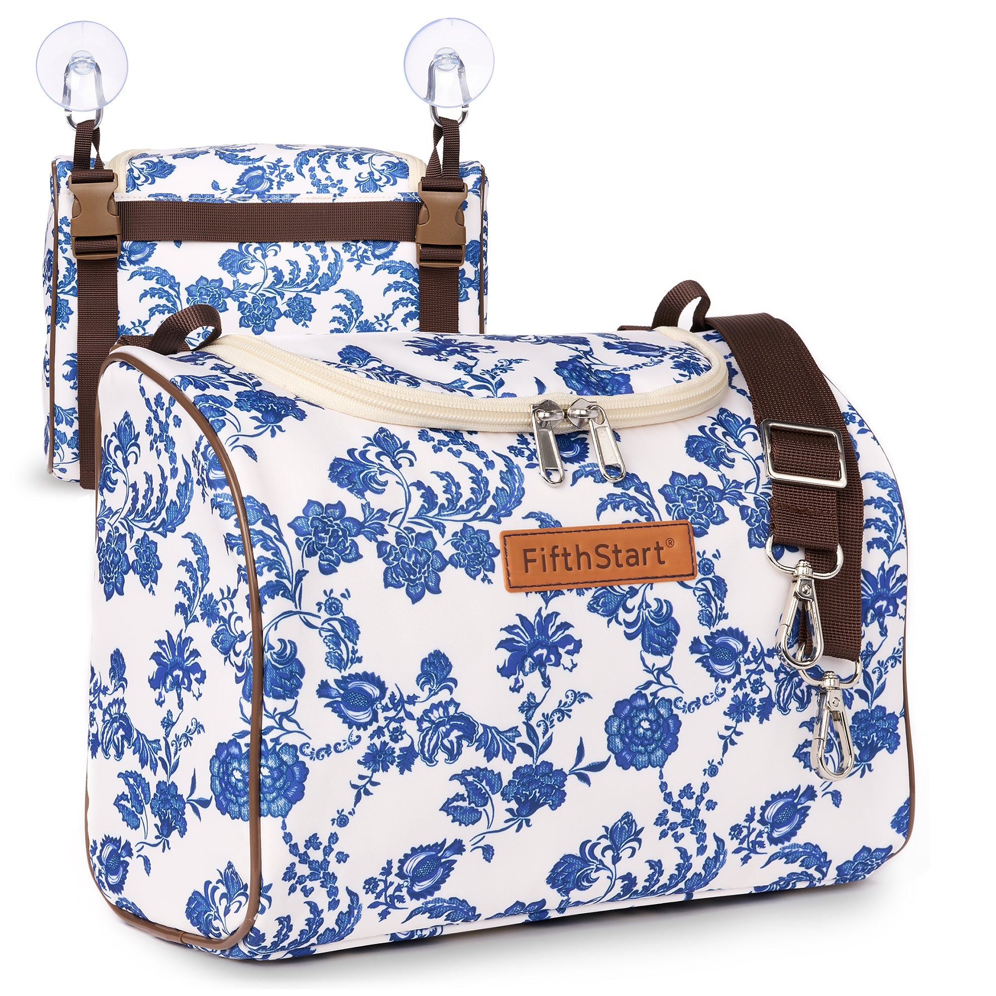 Floral Hanging Travel Case - Perfect for Your Next Adventure!