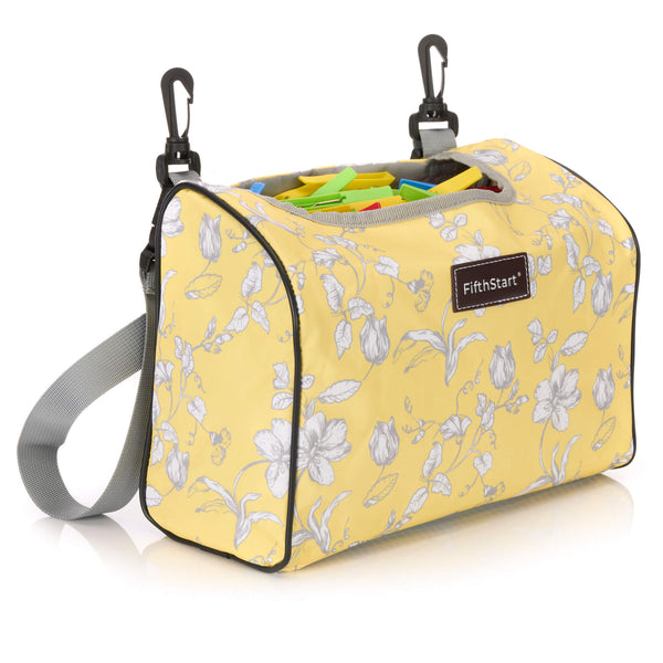 Wearable Clothespin Bag: Yellow Floral – FifthStart