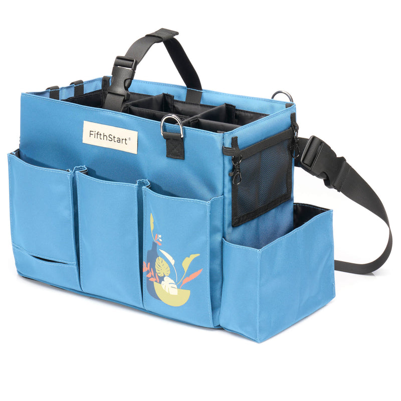 Large Wearable Cleaning Caddy Bag With Detachable Divider