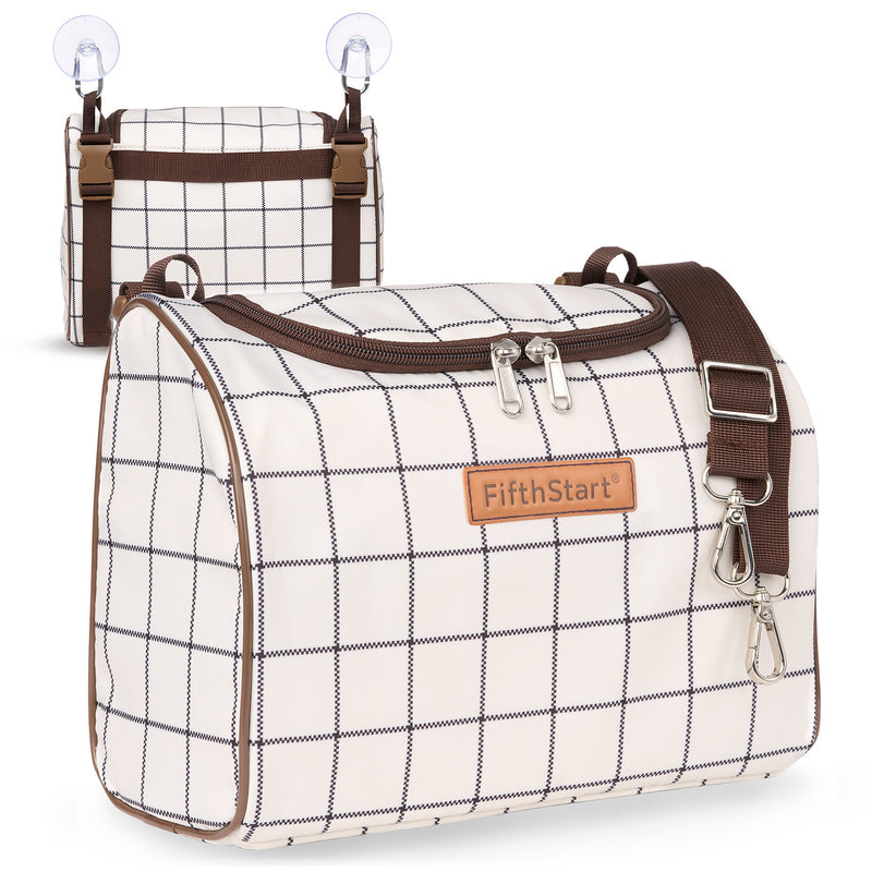 TRAVEL TOILETRY BAG FOR WOMEN (Check)